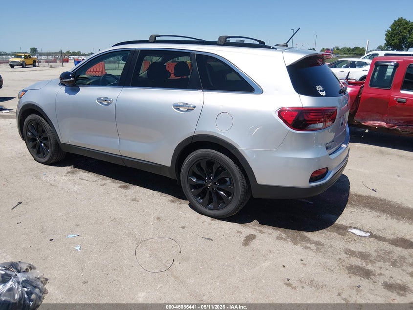 2020 Kia Sorento VIN 5XYPGDA54LG695593 IAAI salvage auction — HAIL, Salvage (Missouri), sold $25 on 2026-07-28 (photo 3)