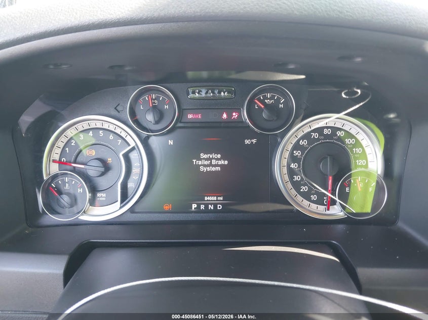 2019 Ram 1500 VIN 1C6RR6LT4KS660479 IAAI salvage auction — RIGHT FRONT, Salvage (Arizona), sold $3,050 on 2026-07-21 (photo 7)