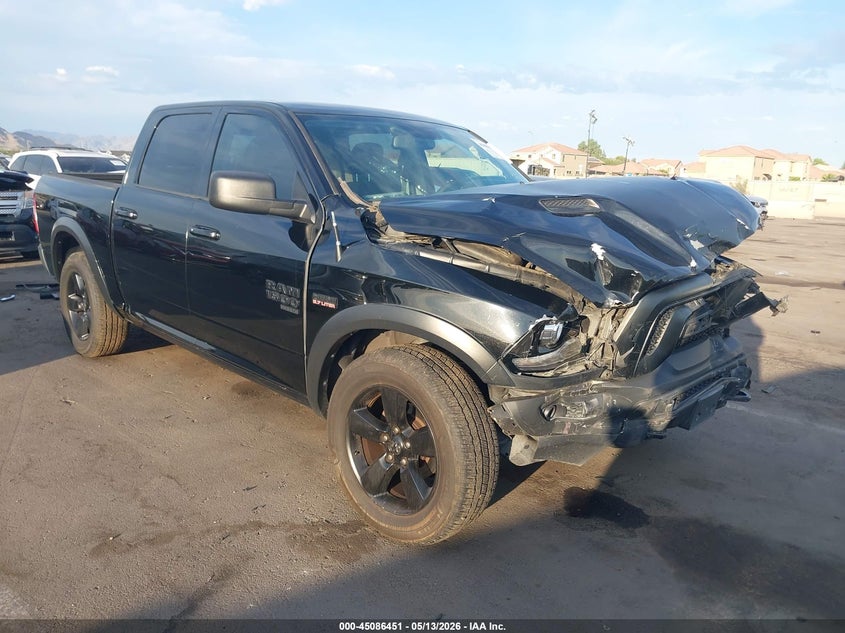 2019 Ram 1500 VIN 1C6RR6LT4KS660479 IAAI salvage auction — RIGHT FRONT, Salvage (Arizona), sold $3,050 on 2026-07-21 (photo 1)