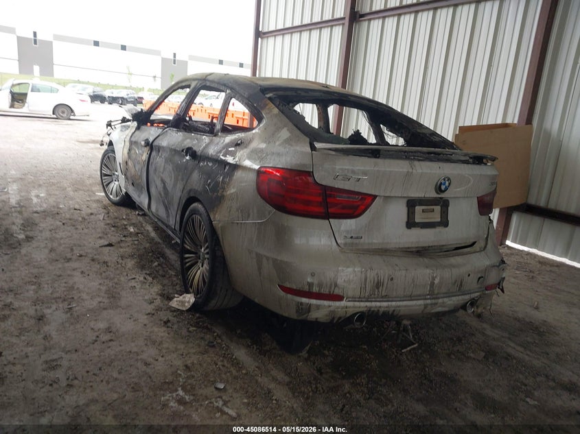 2015 BMW 3er VIN WBA3X9C52FD868780 IAAI salvage auction — Burn Interior, Non-Repairable (Texas), sold $325 on 2026-07-07 (photo 3)