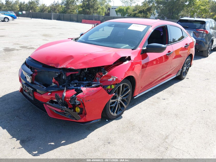 2020 Honda Civic VIN SHHFK7H42LU415460 IAAI salvage auction — FRONT END, Salvage (California), sold $5,725 on 2026-07-20 (photo 2)