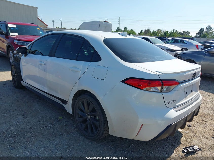 2024 Toyota Corolla VIN 5YFS4MCE1RP216258 IAAI salvage auction — FRONT END, Original (Texas), sold $10,100 on 2026-07-30 (photo 3)