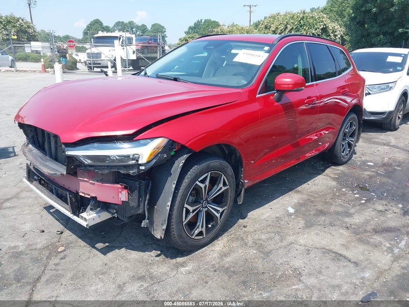 2022 Volvo Xc60 VIN YV4L12DK6N1991950 IAAI salvage auction — FRONT END, Salvage Title, sold $5,900 on 2026-08-20 (photo 2)