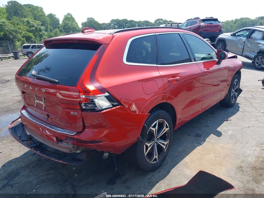 2022 Volvo Xc60 VIN YV4L12DK6N1991950 IAAI salvage auction — FRONT END, Salvage Title, sold $5,900 on 2026-08-20 (photo 4)