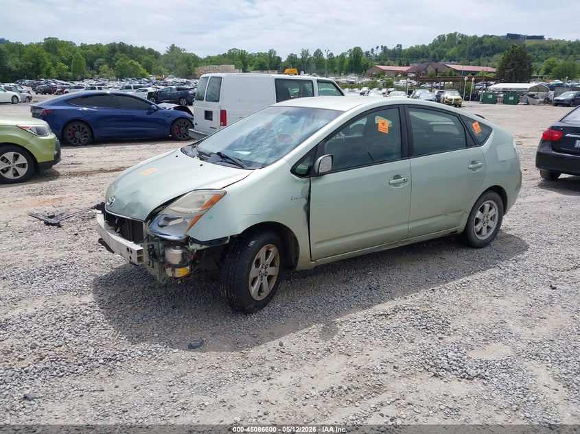 2007 Toyota Prius VIN JTDKB20U777632819 IAAI salvage auction — NORMAL WEAR, Clear (North Carolina), sold $300 on 2026-07-31 (photo 2)
