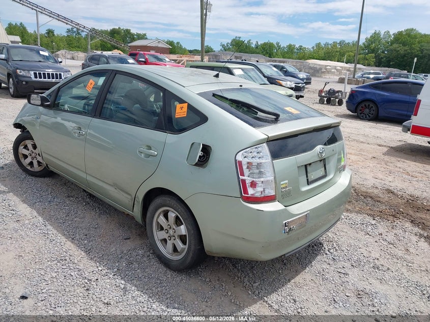 2007 Toyota Prius VIN JTDKB20U777632819 IAAI salvage auction — NORMAL WEAR, Clear (North Carolina), sold $300 on 2026-07-31 (photo 3)