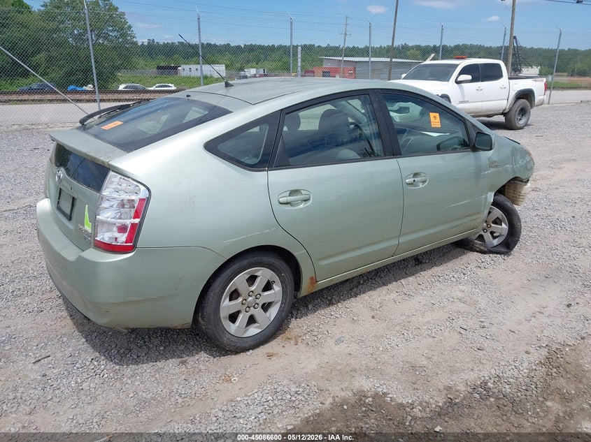 2007 Toyota Prius VIN JTDKB20U777632819 IAAI salvage auction — NORMAL WEAR, Clear (North Carolina), sold $300 on 2026-07-31 (photo 4)