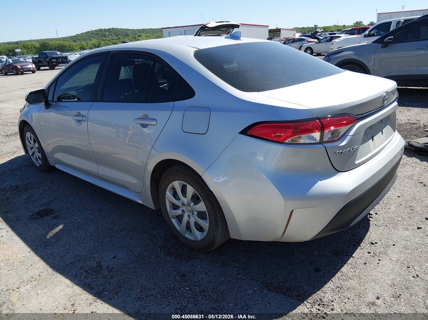 2024 Toyota Corolla VIN 5YFB4MDE1RP144136 IAAI salvage auction — RIGHT FRONT, Clear (Oklahoma), sold $6,200 on 2026-07-07 (photo 3)