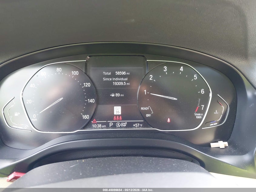 2022 BMW X3 VIN WBX57DP09NN147865 IAAI salvage auction — HAIL, Salvage (Ohio), sold $15,400 on 2026-07-27 (photo 7)