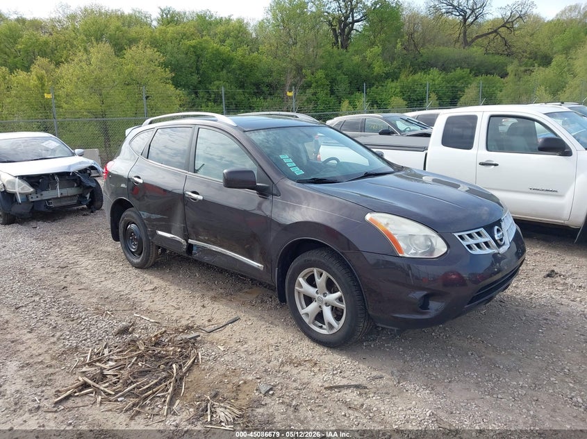 2011 Nissan Rogue VIN JN8AS5MT4BW190762 IAAI salvage auction — RIGHT SIDE, Salvage (Illinois), sold $425 on 2026-07-08 (photo 1)