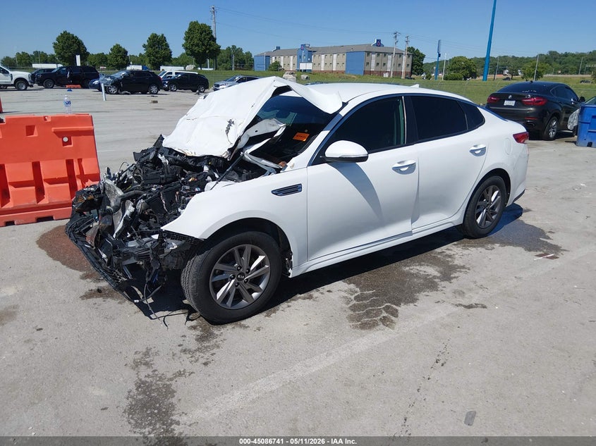 2020 Kia Optima VIN 5XXGT4L30LG423215 IAAI salvage auction — FRONT END, Salvage (Missouri), sold $375 on 2026-07-21 (photo 2)