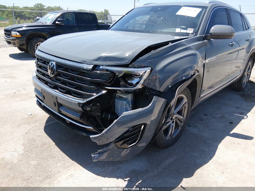 2024 Volkswagen Atlas cross sport VIN 1V2AE2CA9RC210211 IAAI salvage auction — LEFT FRONT, Salvage (Illinois), sold $13,500 on 2026-08-14 (photo 6)