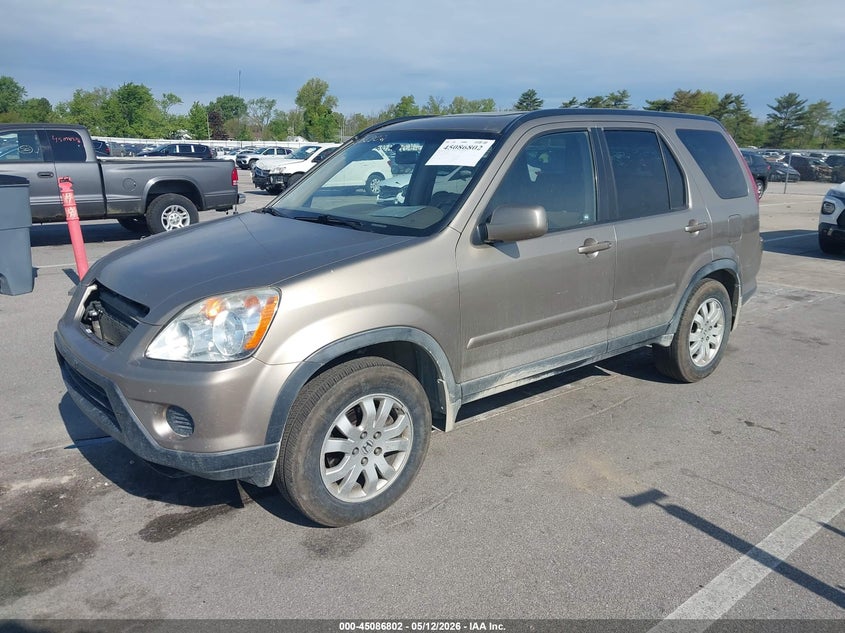 2006 Honda Cr-v VIN JHLRD78906C050138 IAAI salvage auction — FRONT END, Clear (Indiana), sold $325 on 2026-07-24 (photo 2)