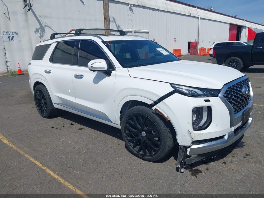 2021 Hyundai Palisade VIN KM8R7DHE3MU230250 — IAAI salvage auction photo