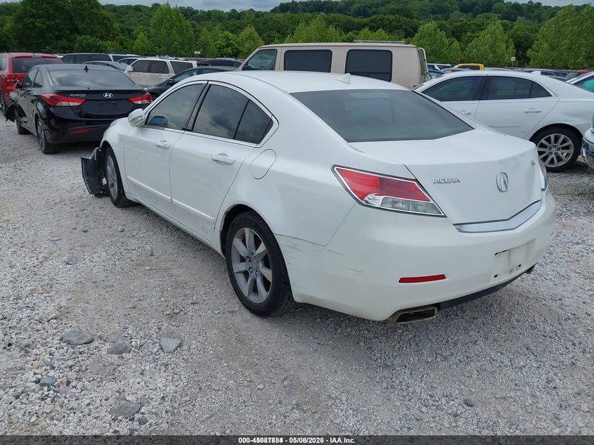 2012 Acura Tl VIN 19UUA8F24CA007085 IAAI salvage auction — FRONT END, Salvage (Idaho), sold $250 on 2026-07-09 (photo 3)