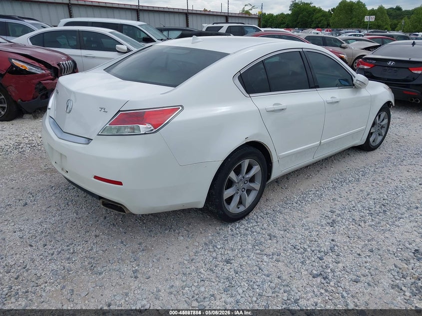 2012 Acura Tl VIN 19UUA8F24CA007085 IAAI salvage auction — FRONT END, Salvage (Idaho), sold $250 on 2026-07-09 (photo 4)