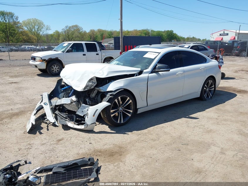 2020 BMW 4er VIN WBA4J1C01LCD72157 IAAI salvage auction — FRONT END, Salvage (Indiana), sold $325 on 2026-07-28 (photo 2)