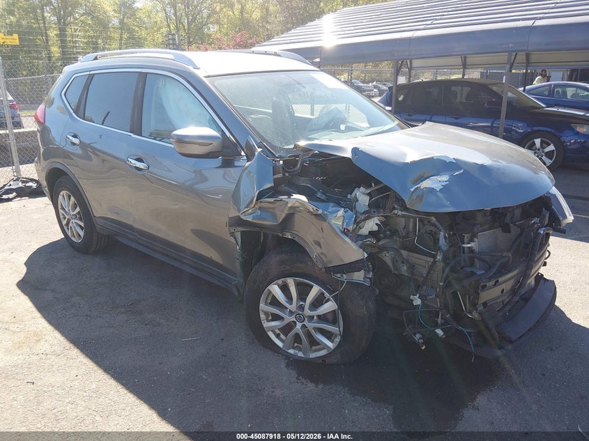 2017 Nissan Rogue VIN KNMAT2MV2HP597927 IAAI salvage auction — RIGHT FRONT, Salvage (Connecticut), sold $350 on 2026-07-30 (photo 1)