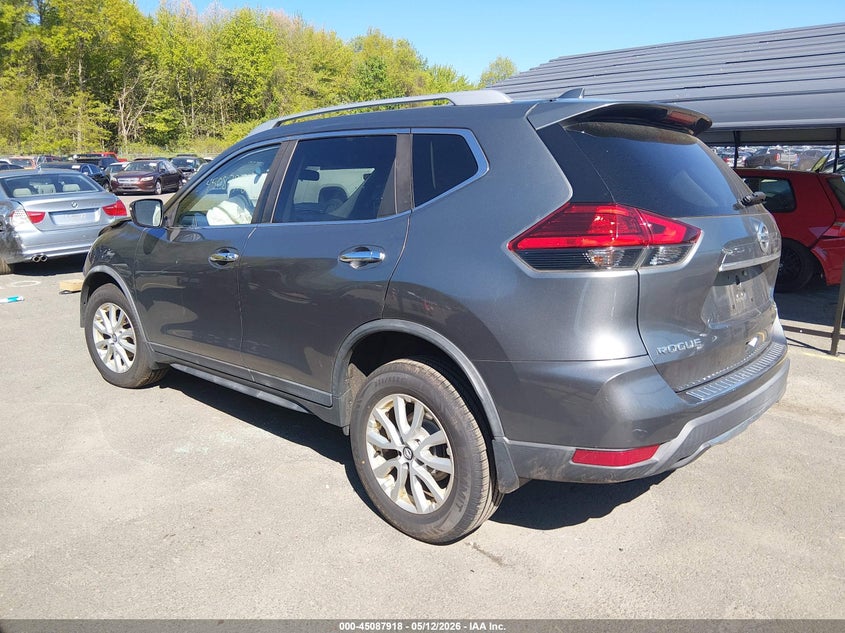 2017 Nissan Rogue VIN KNMAT2MV2HP597927 IAAI salvage auction — RIGHT FRONT, Salvage (Connecticut), sold $350 on 2026-07-30 (photo 3)