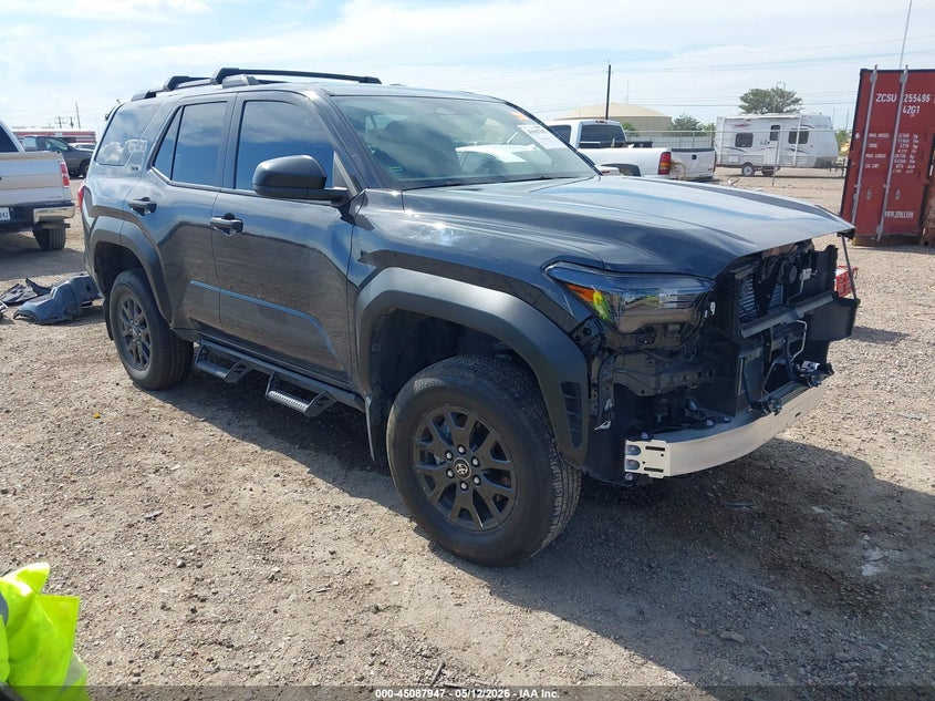 2025 Toyota 4runner VIN JTEVA5AR5S5000672 IAAI salvage auction — FRONT END, Original (Texas), sold $18,200 on 2026-07-29 (photo 1)
