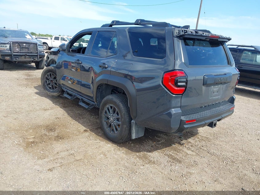 2025 Toyota 4runner VIN JTEVA5AR5S5000672 IAAI salvage auction — FRONT END, Original (Texas), sold $18,200 on 2026-07-29 (photo 3)
