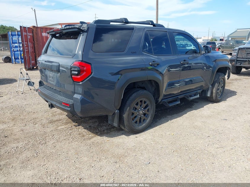 2025 Toyota 4runner VIN JTEVA5AR5S5000672 IAAI salvage auction — FRONT END, Original (Texas), sold $18,200 on 2026-07-29 (photo 4)