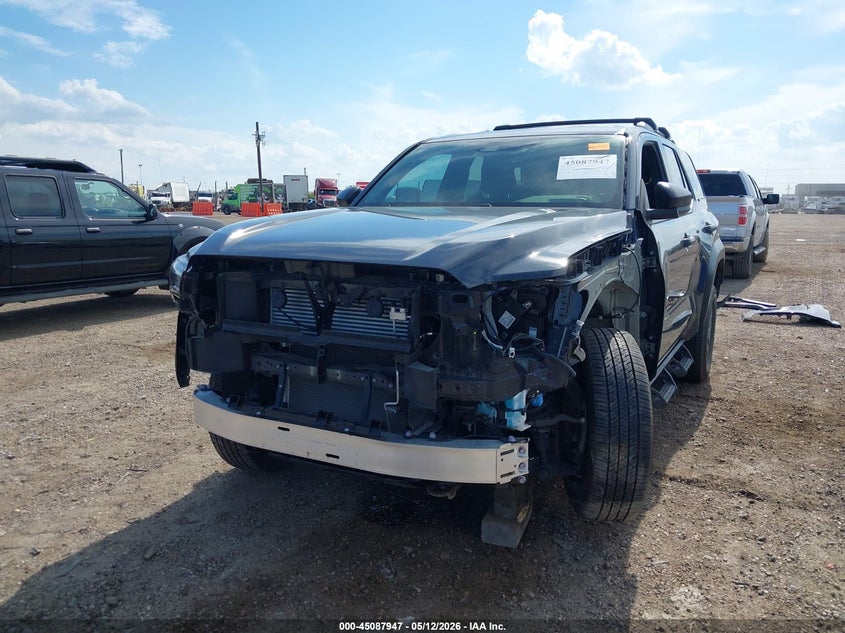 2025 Toyota 4runner VIN JTEVA5AR5S5000672 IAAI salvage auction — FRONT END, Original (Texas), sold $18,200 on 2026-07-29 (photo 6)