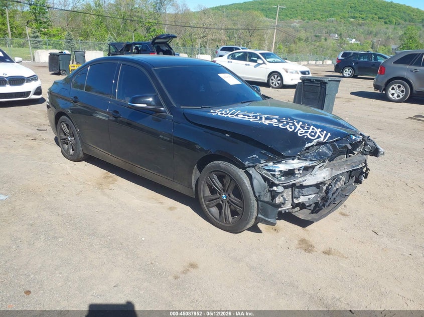 2016 BMW 3er VIN WBA8E3G52GNU03527 IAAI salvage auction — FRONT END, Salvage (Idaho), sold $1,725 on 2026-08-01 (photo 1)