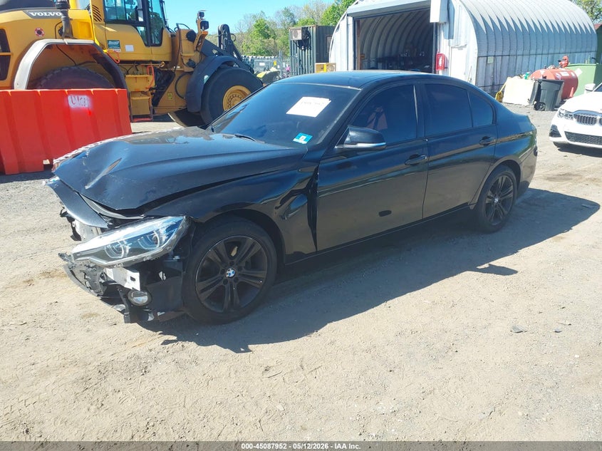 2016 BMW 3er VIN WBA8E3G52GNU03527 IAAI salvage auction — FRONT END, Salvage (Idaho), sold $1,725 on 2026-08-01 (photo 2)