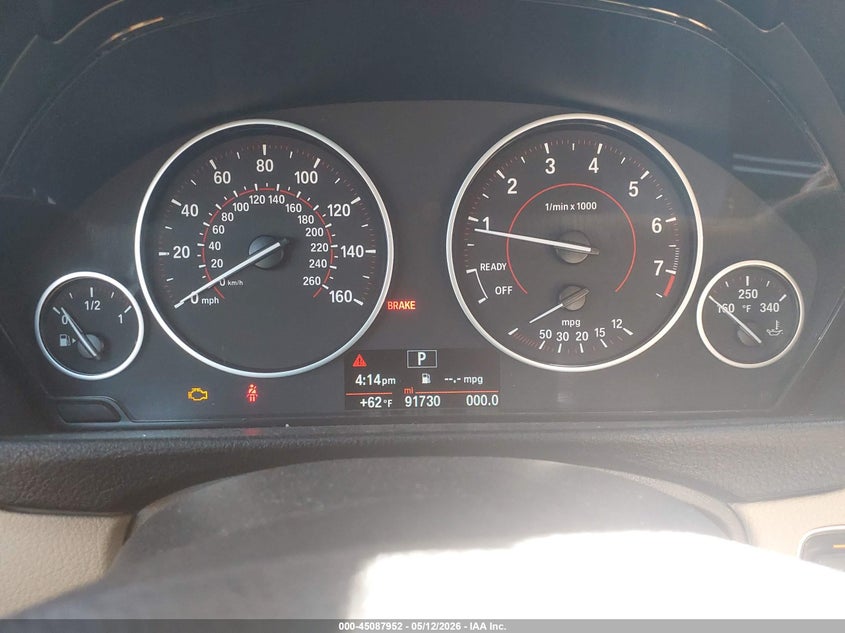 2016 BMW 3er VIN WBA8E3G52GNU03527 IAAI salvage auction — FRONT END, Salvage (Idaho), sold $1,725 on 2026-08-01 (photo 7)