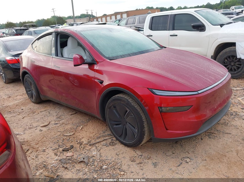 2026 Tesla Model y VIN 7SAYGDED5TF546108 IAAI salvage auction — LEFT SIDE, Salvage (North Carolina), sold $17,150 on 2026-07-09 (photo 1)