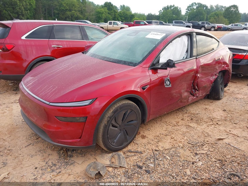 2026 Tesla Model y VIN 7SAYGDED5TF546108 IAAI salvage auction — LEFT SIDE, Salvage (North Carolina), sold $17,150 on 2026-07-09 (photo 2)
