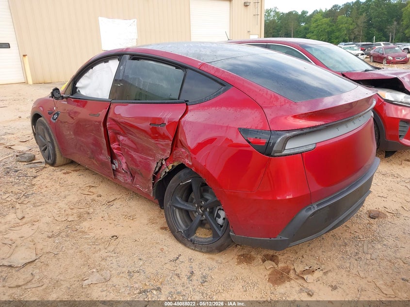 2026 Tesla Model y VIN 7SAYGDED5TF546108 IAAI salvage auction — LEFT SIDE, Salvage (North Carolina), sold $17,150 on 2026-07-09 (photo 3)