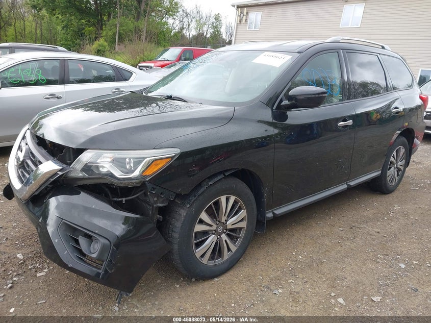 2018 Nissan Pathfinder VIN 5N1DR2MN3JC650879 IAAI salvage auction — FRONT END, Salvage Title, sold $1,700 on 2026-09-15 (photo 2)