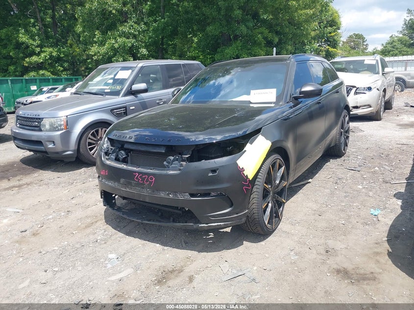 2018 Land rover Range rover velar VIN SALYB2RV6JA758226 IAAI salvage auction — FRONT END, Salvage (Idaho), sold $10,500 on 2026-07-29 (photo 2)