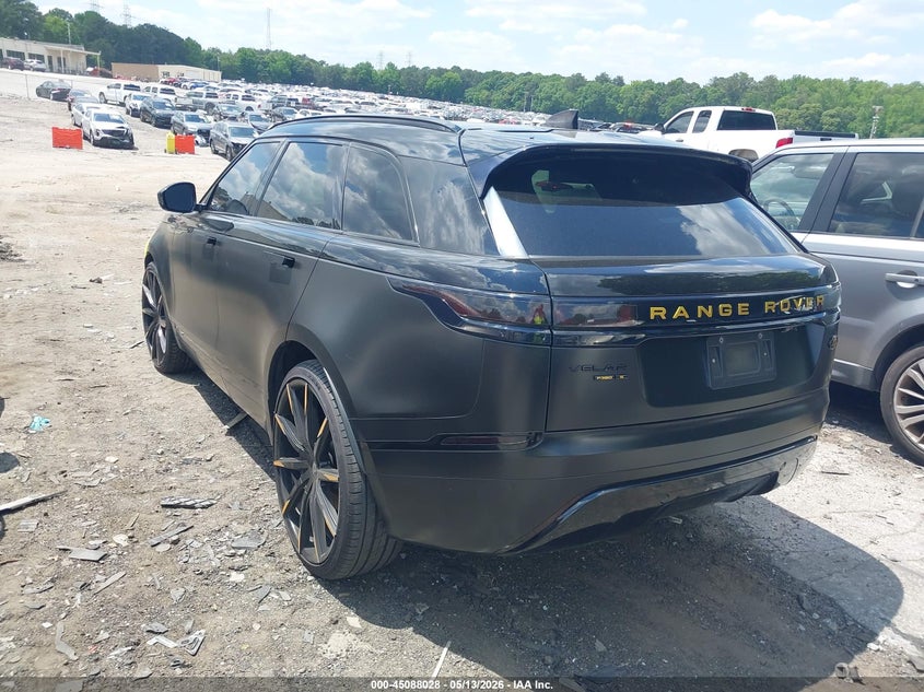 2018 Land rover Range rover velar VIN SALYB2RV6JA758226 IAAI salvage auction — FRONT END, Salvage (Idaho), sold $10,500 on 2026-07-29 (photo 3)