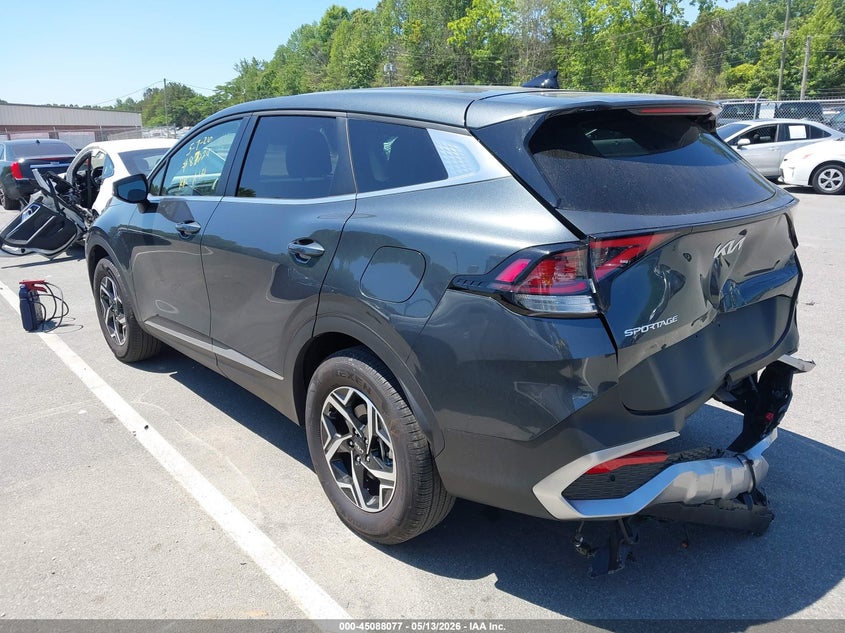 2025 Kia Sportage VIN KNDPUCDF9S7391145 IAAI salvage auction — REAR END, Salvage (Idaho), sold $10,475 on 2026-07-23 (photo 3)