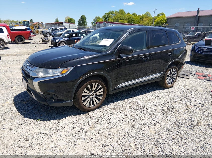2019 Mitsubishi Outlander VIN JA4AZ3A39KZ034287 IAAI salvage auction — REAR END, Salvage (West Virginia), sold $2,425 on 2026-07-08 (photo 2)