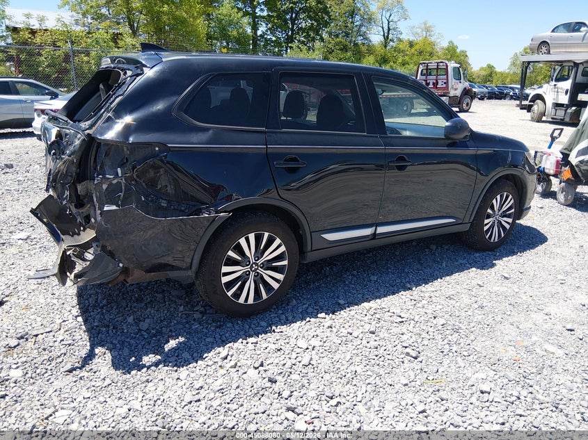 2019 Mitsubishi Outlander VIN JA4AZ3A39KZ034287 IAAI salvage auction — REAR END, Salvage (West Virginia), sold $2,425 on 2026-07-08 (photo 4)