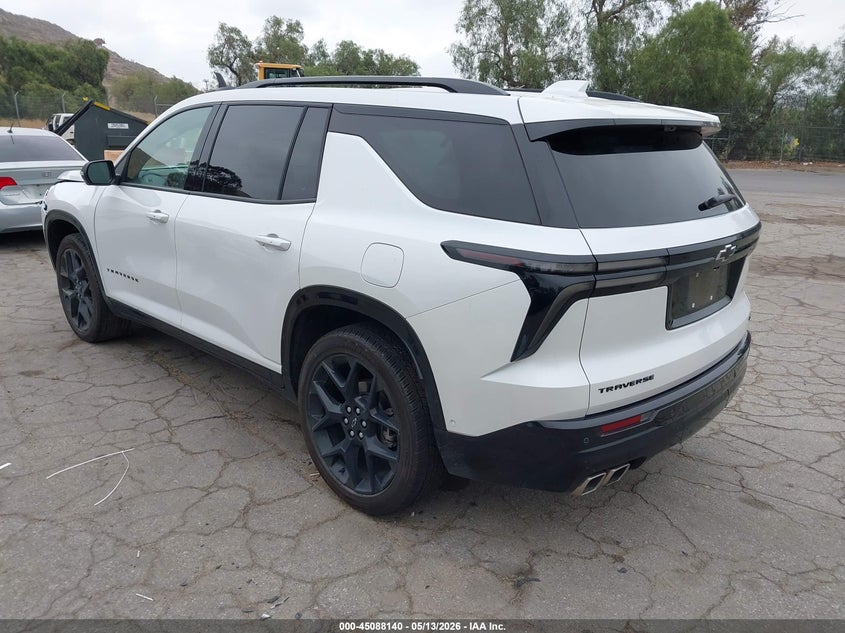 2025 Chevrolet Traverse VIN 1GNERLRS8SJ119002 IAAI salvage auction — FRONT END, Salvage (California), sold $18,100 on 2026-07-28 (photo 3)