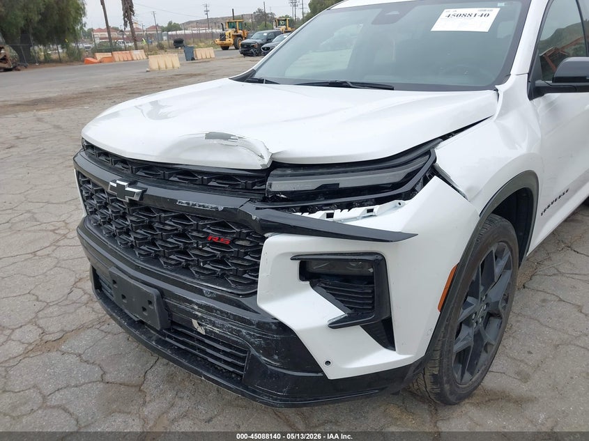 2025 Chevrolet Traverse VIN 1GNERLRS8SJ119002 IAAI salvage auction — FRONT END, Salvage (California), sold $18,100 on 2026-07-28 (photo 6)