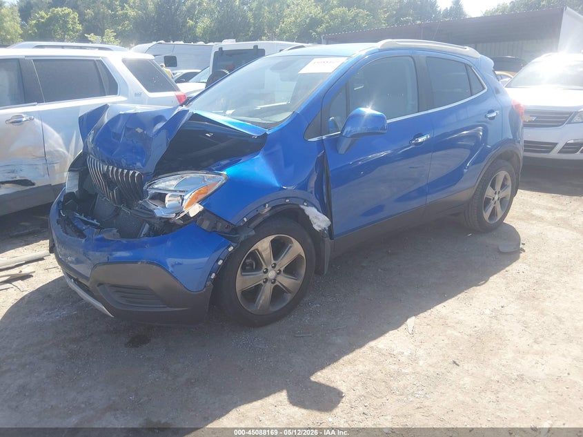 2013 Buick Encore VIN KL4CJASB5DB195130 IAAI salvage auction — FRONT END, Junk (Oklahoma), sold $425 on 2026-07-15 (photo 2)