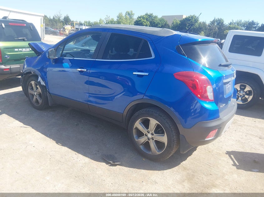 2013 Buick Encore VIN KL4CJASB5DB195130 IAAI salvage auction — FRONT END, Junk (Oklahoma), sold $425 on 2026-07-15 (photo 3)