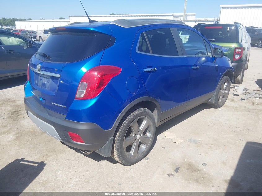 2013 Buick Encore VIN KL4CJASB5DB195130 IAAI salvage auction — FRONT END, Junk (Oklahoma), sold $425 on 2026-07-15 (photo 4)