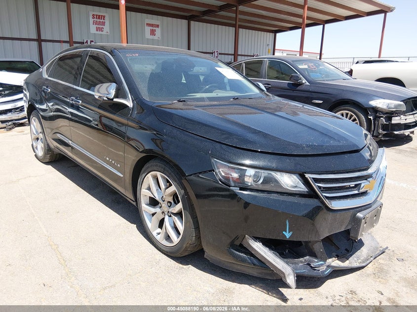 2014 Chevrolet Impala VIN 2G1155S32E9197074 IAAI salvage auction — LEFT FRONT, Salvage (Illinois), sold $2,200 on 2026-07-05 (photo 1)