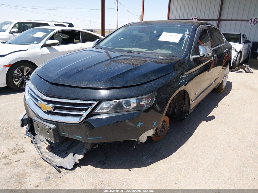 2014 Chevrolet Impala VIN 2G1155S32E9197074 IAAI salvage auction — LEFT FRONT, Salvage (Illinois), sold $2,200 on 2026-07-05 (photo 2)