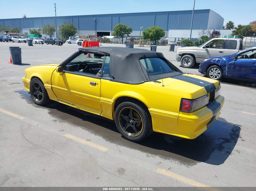 1989 Ford Mustang VIN 1FABP45E8KF179667 IAAI salvage auction — FRONT END, Salvage (California), sold $3,900 on 2026-07-06 (photo 3)