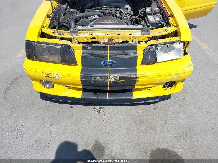 1989 Ford Mustang VIN 1FABP45E8KF179667 IAAI salvage auction — FRONT END, Salvage (California), sold $3,900 on 2026-07-06 (photo 6)