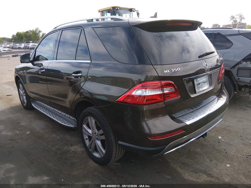 2014 Mercedes-benz M-klasse VIN 4JGDA5HB6EA427360 IAAI salvage auction — FRONT END, Salvage (North Carolina), sold $3,300 on 2026-07-13 (photo 3)