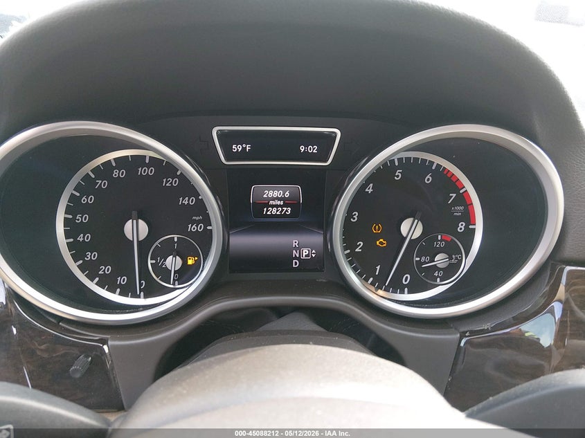 2014 Mercedes-benz M-klasse VIN 4JGDA5HB6EA427360 IAAI salvage auction — FRONT END, Salvage (North Carolina), sold $3,300 on 2026-07-13 (photo 7)
